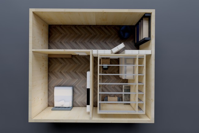 Exklusiver Einblick in die Innenausstattung eines Safe Rooms by Maderebner